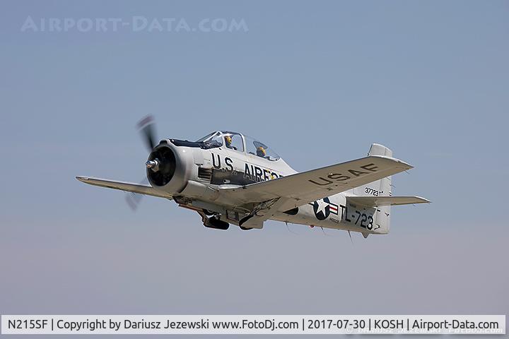 N215SF, 1955 North American T-28B Trojan C/N 200-86 (137723), North American T-28B Trojan  C/N 137723, N215SF