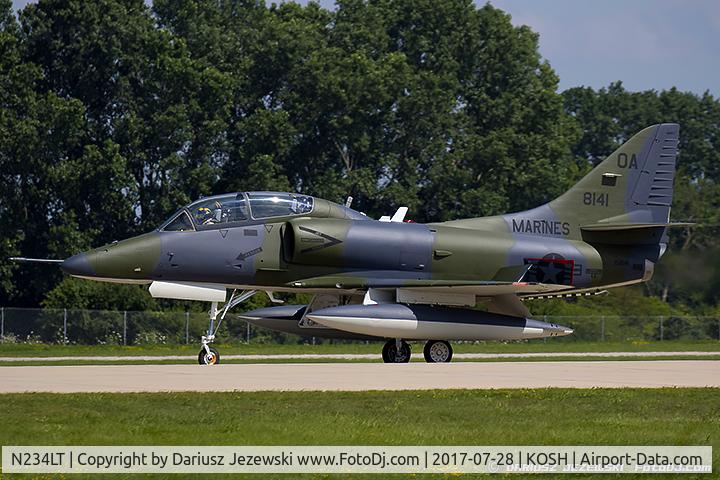 N234LT, Douglas TA-4J Skyhawk C/N 14178, Mcdonnell Douglas TA-4J Skyhawk  C/N 158141, N234LT