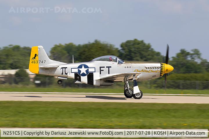 N251CS, North American F-51D Mustang C/N 44-74977N, North American F-51D Mustang 