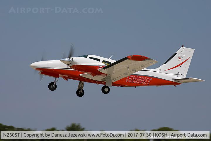 N260ST, 1981 Piper PA-34-220T Seneca C/N 34-8133047, Piper PA-34-220T Seneca II  C/N 34-8133047, N260ST
