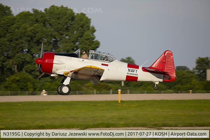 N3195G, North American SNJ-5 Texan Texan C/N 51697, North American SNJ-5 Texan  C/N 51697, N3195G