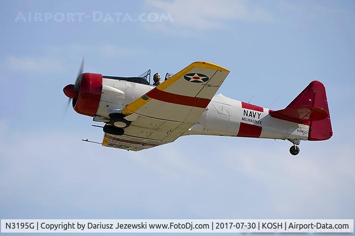 N3195G, North American SNJ-5 Texan Texan C/N 51697, North American SNJ-5 Texan  C/N 51697, N3195G