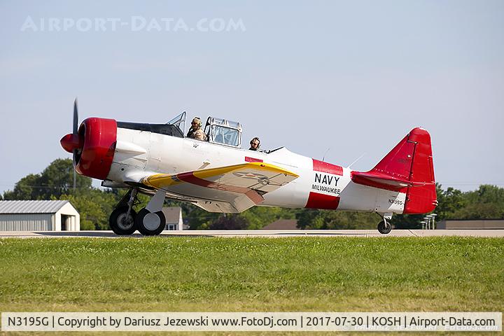 N3195G, North American SNJ-5 Texan Texan C/N 51697, North American SNJ-5 Texan  C/N 51697, N3195G
