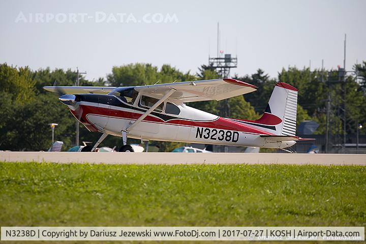 N3238D, 1955 Cessna 180 C/N 32036, Cessna 180 Skywagon  C/N 32036, N3238D