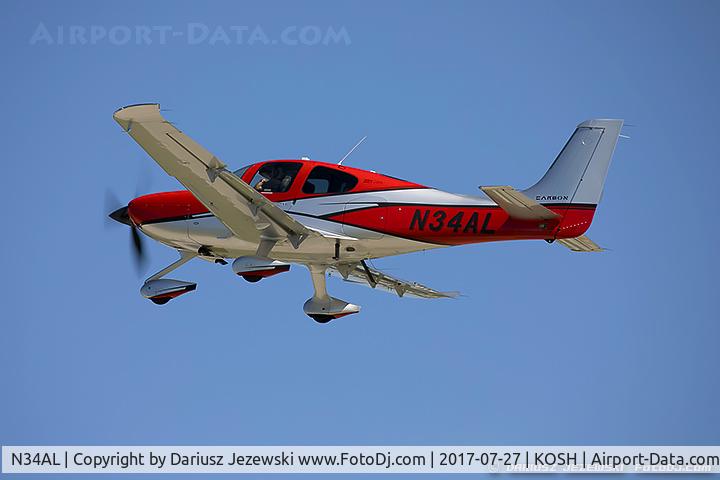 N34AL, 2017 Cirrus SR22T C/N 1516, Cirrus Design Corp SR22T  C/N 1516, N34AL