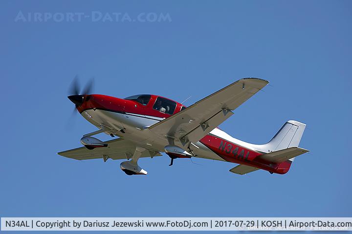 N34AL, 2017 Cirrus SR22T C/N 1516, Cirrus Design Corp SR22T  C/N 1516, N34AL