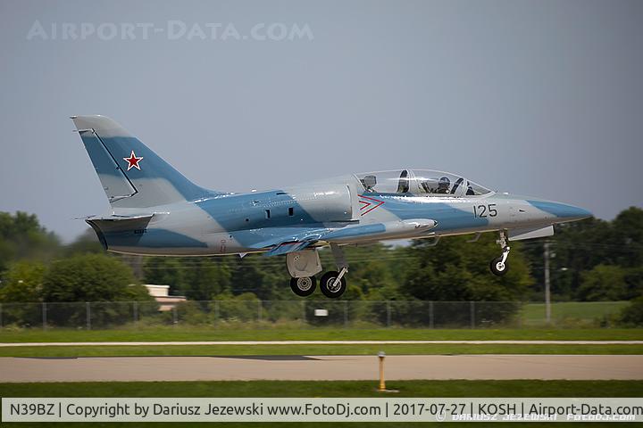 N39BZ, 1984 Aero L-39 Albatros C/N 432925, Aero Vodochody L-39 Albatros  C/N 432925, N39BZ