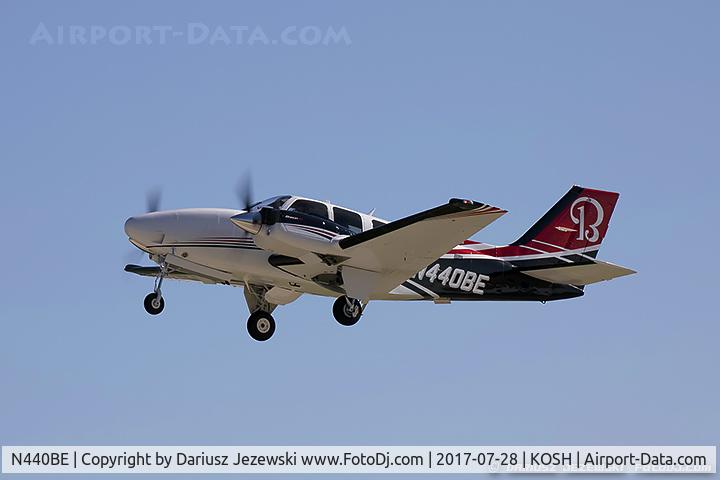 N440BE, 2015 Beechcraft G58 Baron C/N TH-2440, Beech G58 Baron  C/N TH-2440 , N440BE
