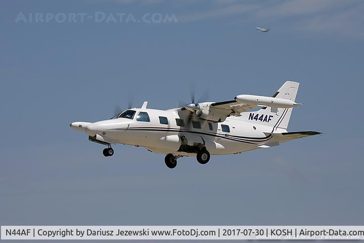 N44AF, 1981 Mitsubishi MU-2B-60 Marquise C/N 790SA, Mitsubishi MU-2B-60 Marquise  C/N 790SA, N44AF