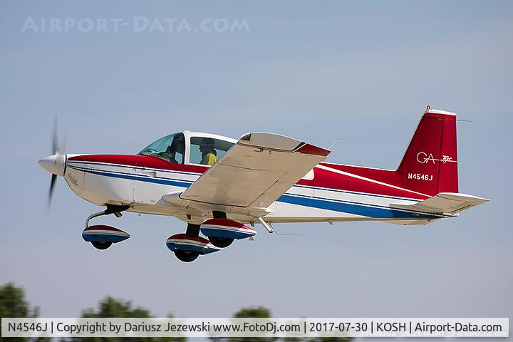 N4546J, 1979 Grumman American AA-5B Tiger C/N AA5B1283, American Aviation AA-5B Tiger  C/N AA5B1283, N4546J