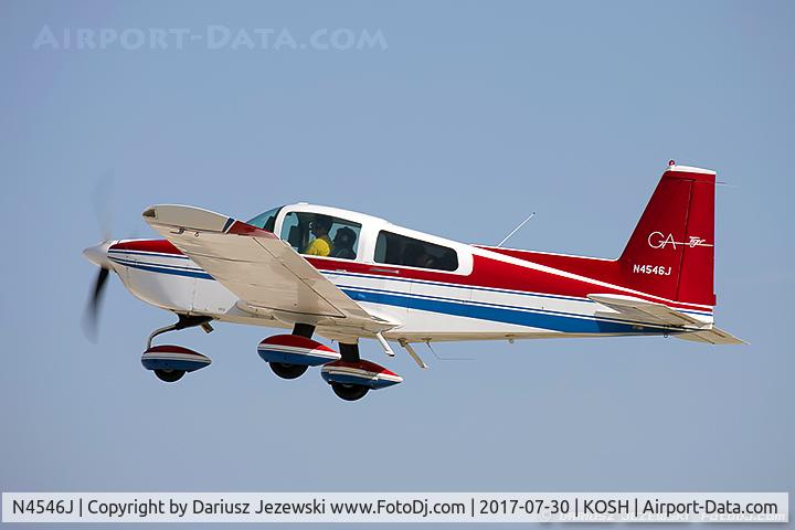 N4546J, 1979 Grumman American AA-5B Tiger C/N AA5B1283, American Aviation AA-5B Tiger  C/N AA5B1283, N4546J