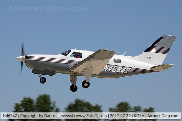 N4694Z, 1988 Piper PA-46-310P Malibu C/N 4608115, Piper PA-46-310P Malibu  C/N 4608115, N4694Z