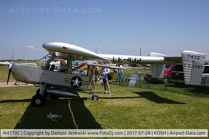 N4770C, 1949 Boeing YL-15 Scout C/N 47-0432 (20012), Boeing YL-15 Scout  C/N 47-432, N4770C