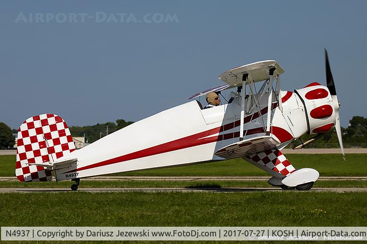 N4937, 1971 Bucker Bu-133D-1 Jungmeister C/N 2003, Bucker Bu-133D-1 Jungmeister  C/N 2003, N4937