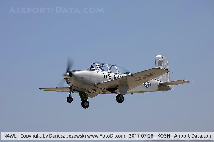 N4WL, Beech T-34A (A45) Mentor Mentor C/N G-127, Beech A45 (T-34A) Mentor  C/N G-127 , N4WL