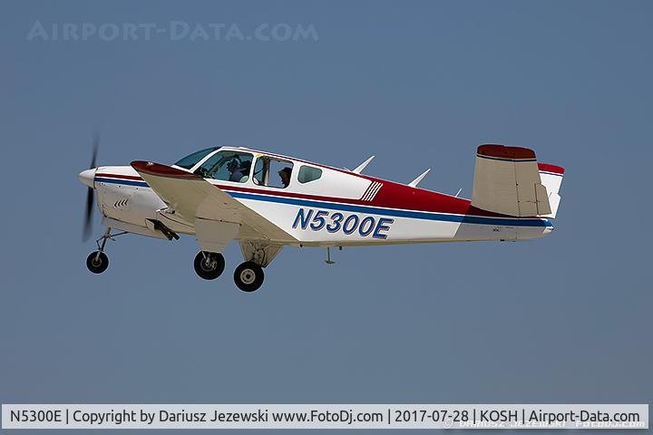 N5300E, 1958 Beech K35 Bonanza C/N D-5765, Beech K35 Bonanza  C/N D-5765, N5300E