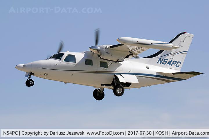 N54PC, 1974 Mitsubishi MU-2B-26 C/N 319, Mitsubishi MU-2B-26  C/N 319, N54PC