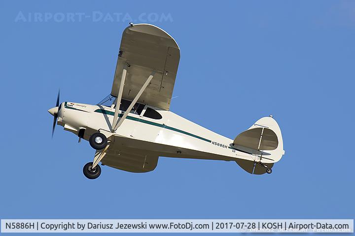 N5886H, 1949 Piper PA-16 Clipper C/N 16-503, Piper PA-16 Clipper  C/N 16-503 , N5886H