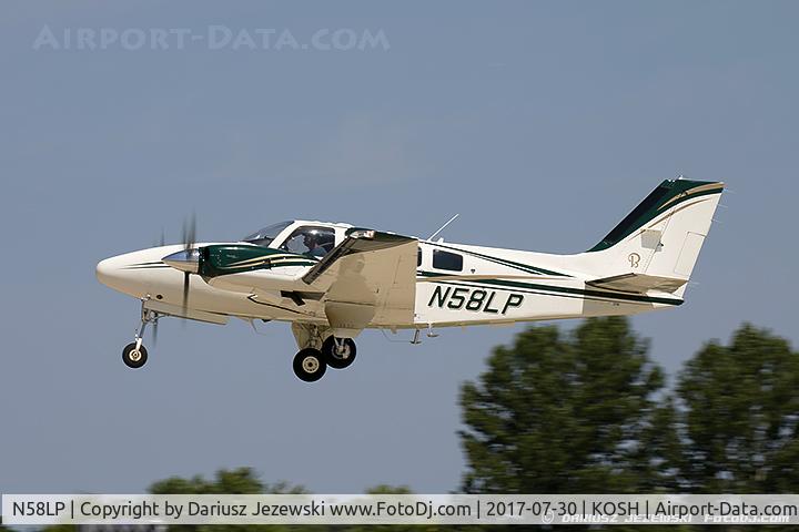 N58LP, 1985 Beech 58P Baron C/N TJ-481, Beech 58P Baron  C/N TJ-481, N58LP