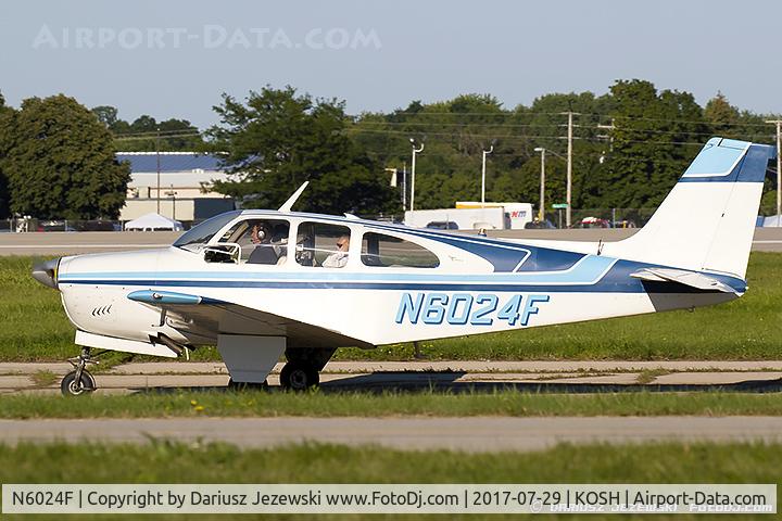 N6024F, 1965 Beech 35-C33 Debonair C/N CD-879, Beech 35-C33 Debonair  C/N CD-879, N6024F