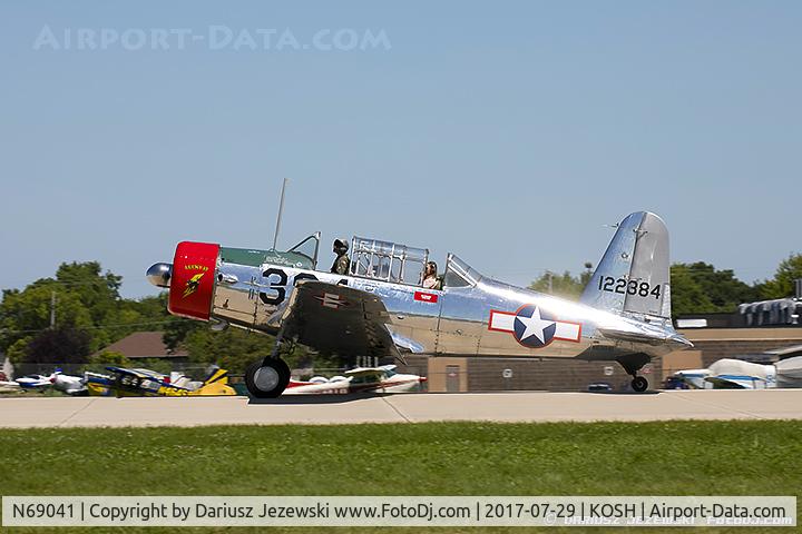 N69041, 1942 Consolidated Vultee BT-13A C/N 6462, Consolidated Vultee BT-13A Valiant  C/N 6462, N69041