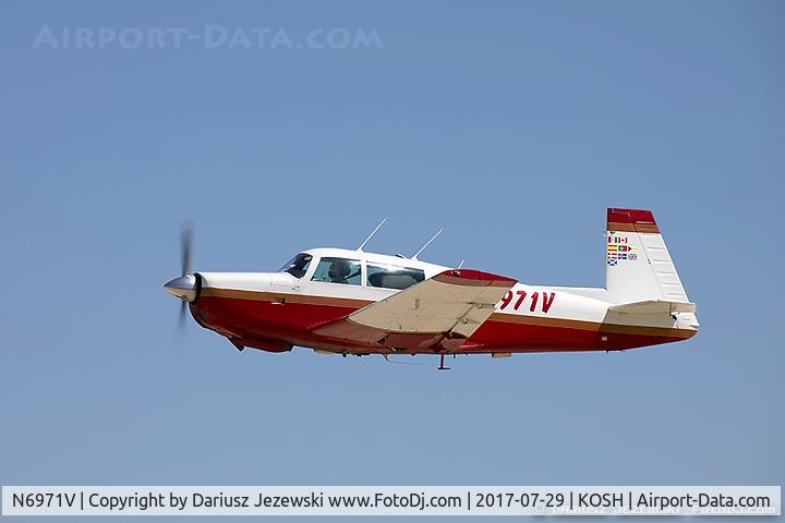 N6971V, 1976 Mooney M20F Executive C/N 22-1338, Mooney M20F Executive  C/N 22-1338 , N6971V