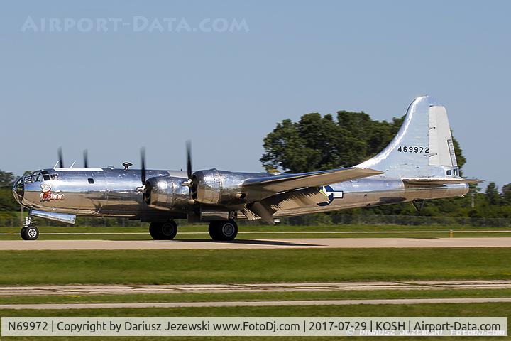 N69972, 1944 Boeing TB-29 (B-29-70-BW) Superfortress C/N 10804, Boeing B-29 Stratofortress 