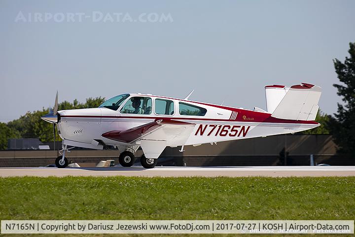 N7165N, 1968 Beech V35A Bonanza C/N D-8692, Beech V35A Bonanza  C/N D-8692 , N7165N