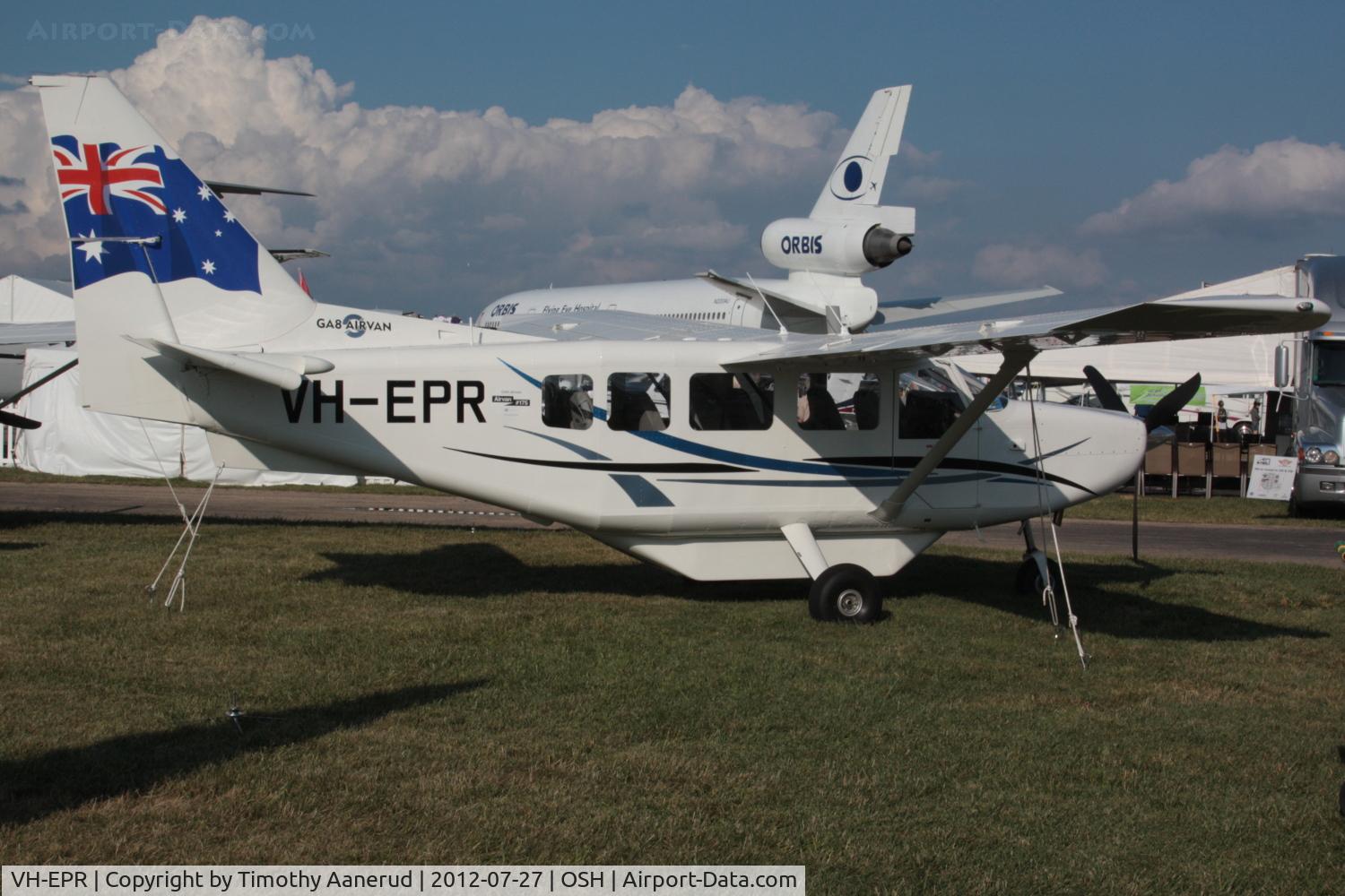 VH-EPR, 2012 GippsAero GA-8-TC320 Airvan C/N GA8-TC 320-12-175, Gippsland GA-8-TC320, c/n: GA8-TC320-12-175