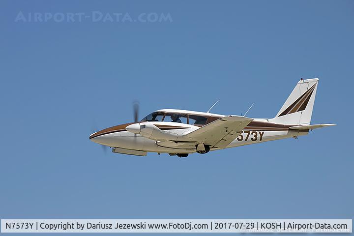N7573Y, 1964 Piper PA-30 Twin Comanche Twin Comanche C/N 30-638, Piper PA-30 Twin Comanche  C/N 30-638 , N7573Y