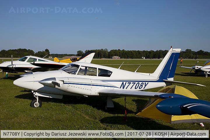 N7708Y, 1965 Piper PA-30 Twin Comanche Twin Comanche C/N 30-661, Piper PA-30 Twin Comanche  C/N 30-661 , N7708Y