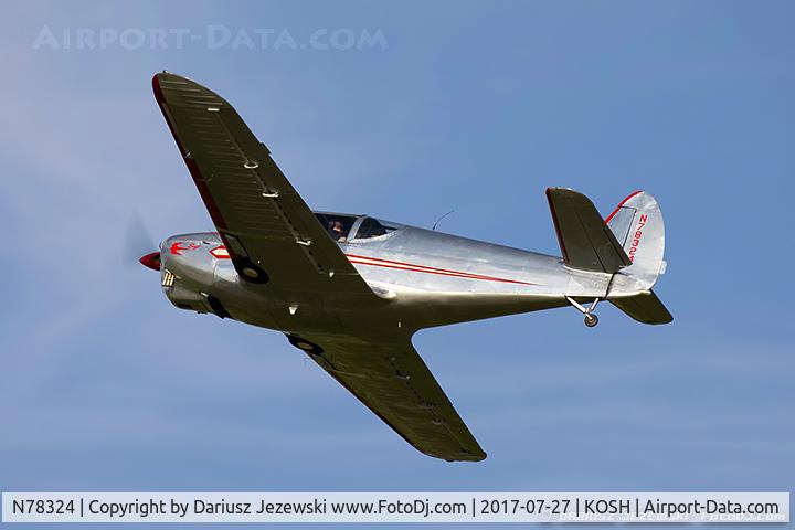 N78324, 1948 Globe GC-1B Swift C/N 2324, Globe GC-1B Swift  C/N 2324, N78324