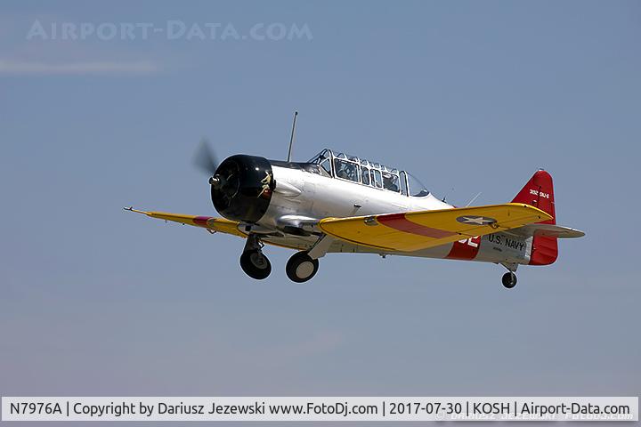 N7976A, 1959 North American AT-6F Texan C/N 121-43192, North American AT-6F Texan  C/N 121-43192, N7976A