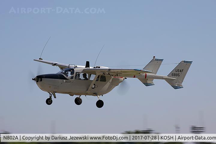 N802A, 1968 Cessna O-2A (M337B) Super Skymaster Super Skymaster C/N 337M-0174, Cessna M337B (O-2A Super Skymaster)  C/N 337M0174 - Robert Shafer, N802A