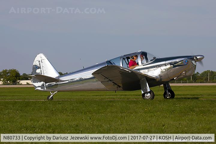 N80733, 1946 Globe GC-1B Swift C/N 136, Globe GC-1B Swift  C/N 136, N80733