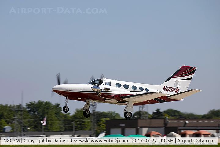 N80PM, 1983 Cessna 425 Conquest I C/N 425-0181, Cessna 425 Corsair  C/N 425-0181 , N80PM