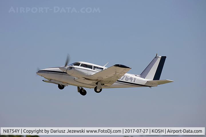 N8754Y, 1969 Piper PA-30 Twin Comanche Twin Comanche C/N 30-1908, Piper PA-30 Twin Comanche  C/N 30-1908 , N8754Y