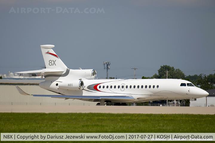 N8X, 2015 Dassault Falcon 8X C/N 403, Falcon 8X  C/N 403, N8X