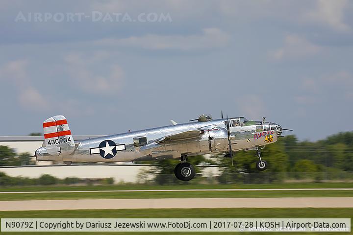 N9079Z, 1944 North American TB-25N Mitchell C/N 108-34009, North American TB-25N Mitchell 