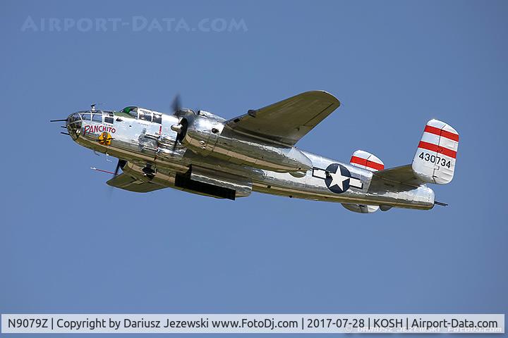 N9079Z, 1944 North American TB-25N Mitchell C/N 108-34009, North American TB-25N Mitchell 