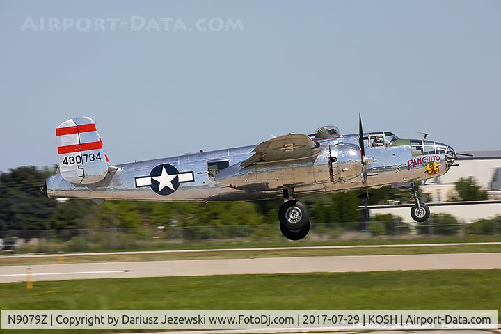 N9079Z, 1944 North American TB-25N Mitchell C/N 108-34009, North American TB-25N Mitchell 