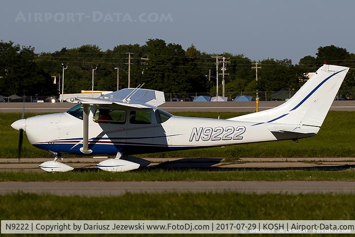 N9222, 1962 Cessna 182E Skylane C/N 18254216, Cessna 182E Skylane  C/N 18254216, N9222