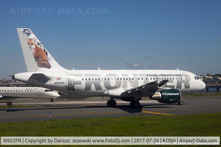 N922FR, 2003 Airbus A319-111 C/N 2012, Airbus A319-111  C/N 2012, N922FR