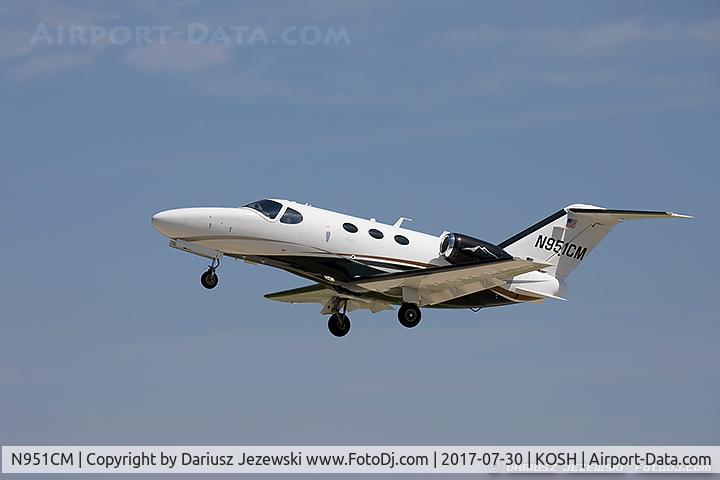 N951CM, 2010 Cessna 510 Citation Mustang Citation Mustang C/N 510-0327, Cessna 510 Citation Mustang  C/N 510-0327, N951CM