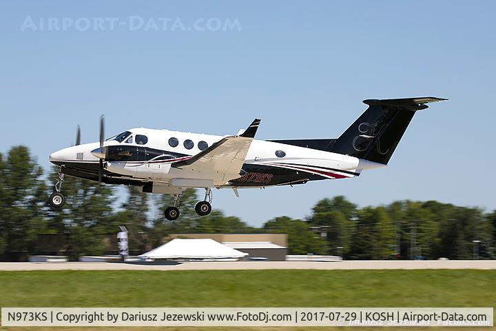 N973KS, 1986 Beech 300 Super King Air C/N FA-107, Beech B300 Super King Air  C/N FA107, N973KS