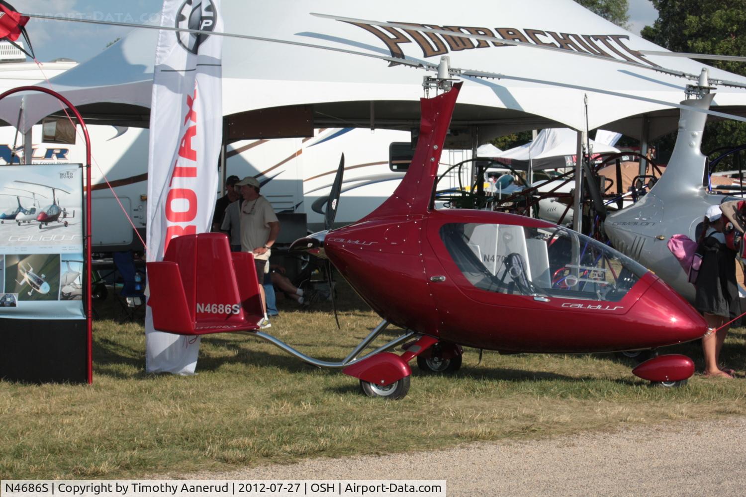 N4686S, 2012 AutoGyro Calidus C/N C11023, 2012 AUTOGYRO USA LLC CALIDUS, c/n: 11023