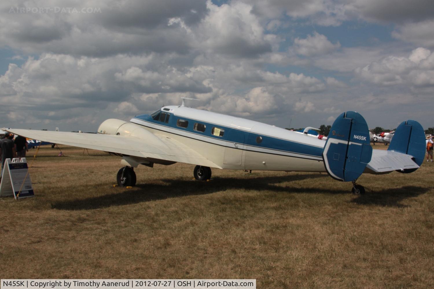 N45SK, 1952 Beech C-45H Expeditor C/N AF-645, 1952 Beech C-45H, c/n: AF-645