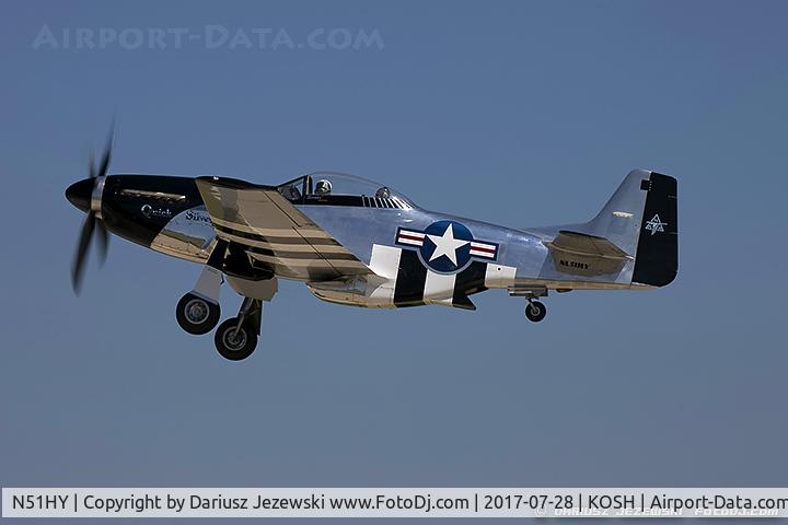N51HY, 1944 North American P-51D Mustang C/N 124-48192, North American P-51D Mustang 