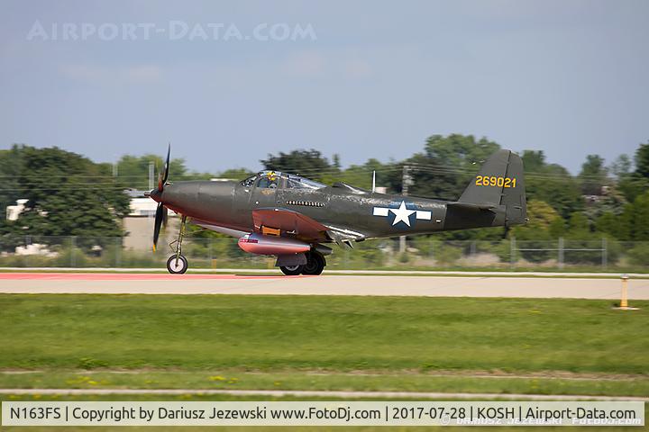 N163FS, 1943 Bell P-63C-5 Kingcobra C/N 33-91, Bell P-63C-5 Kingcobra  C/N 43-11223, NL163FS