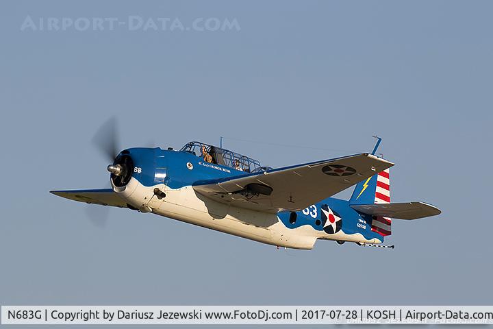 N683G, 1943 Grumman TBM-3E Avenger C/N 53768, Grumman TBM-3E Avenger  C/N 53768 - Tom Buck, NL683G